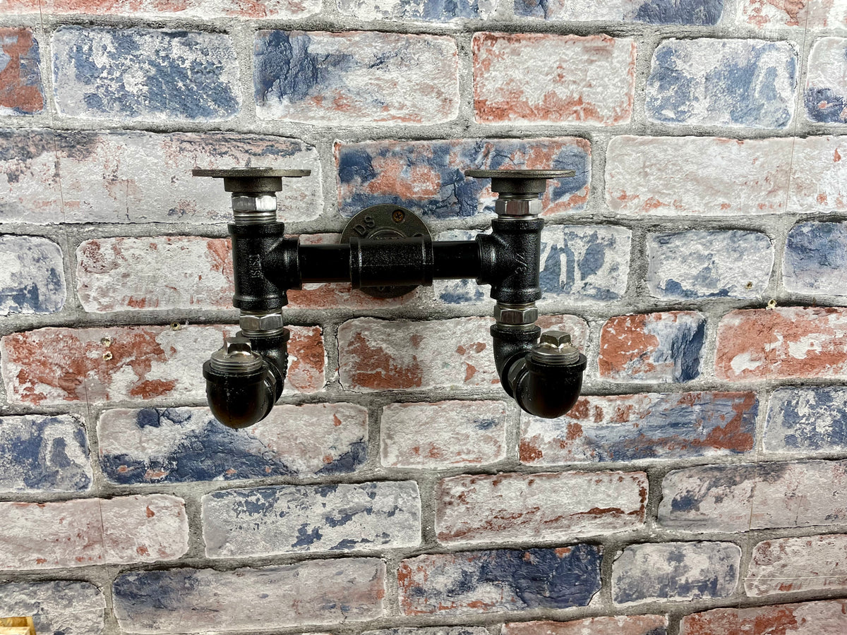 Industrial Style Metal Pipework Coat Hooks Set
Chunky and super sturdy, these metal coat hook sets come fully built and ready to attach to your wall. Perfect from coats, scarves, hats, keys and more.