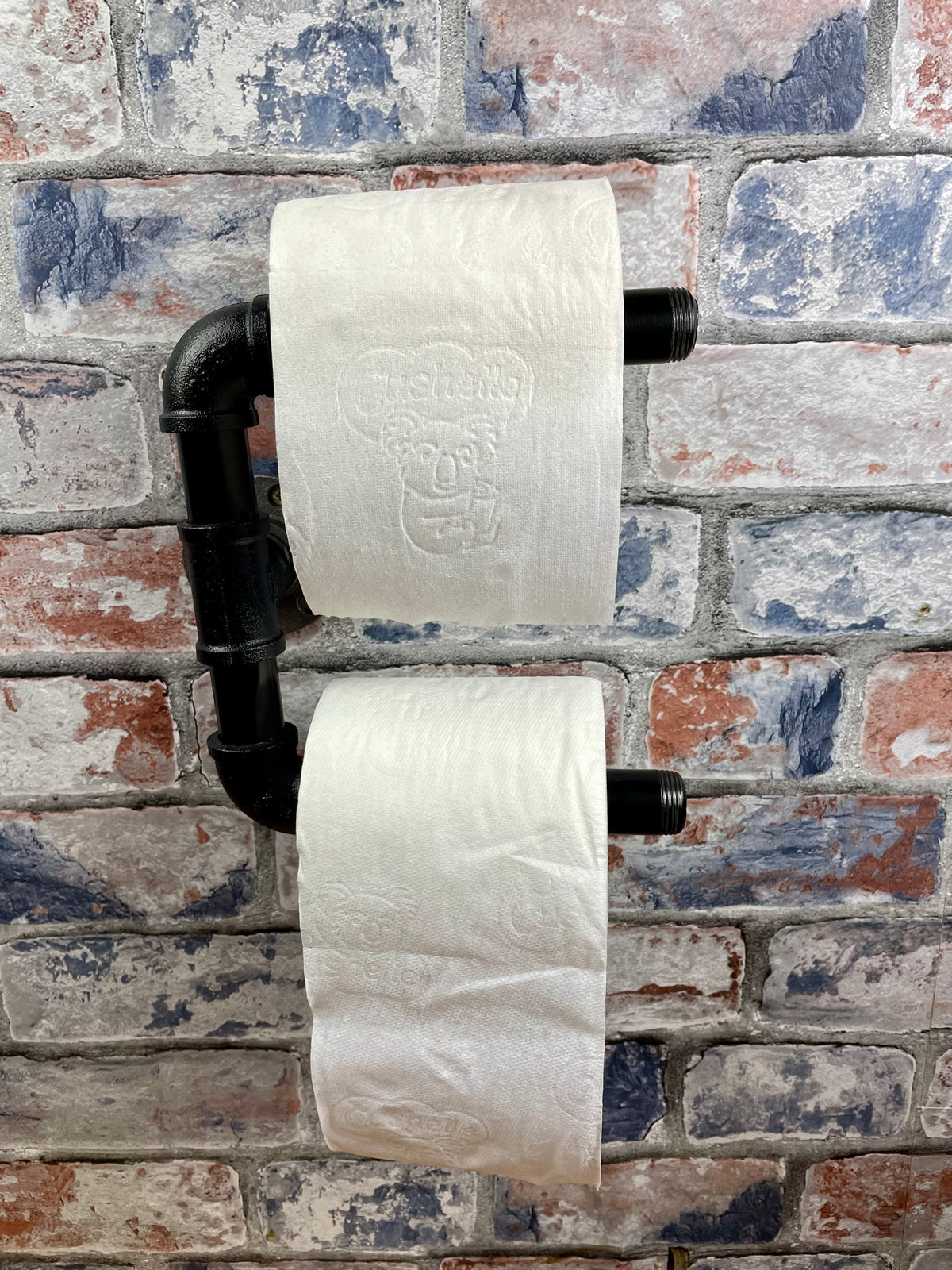 Industrial Style Pipework Double Toilet Roll Holder

Made to order industrial style metal pipework double toilet roll holder in a choice of colours. Free UK delivery by Splintered