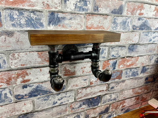 Industrial Style Metal Pipework Coat Hooks Set With Shelf

Chunky and super sturdy, these metal coat hook sets come fully built and ready to attach to your wall. Perfect from coats, scarves, hats, keys and more.