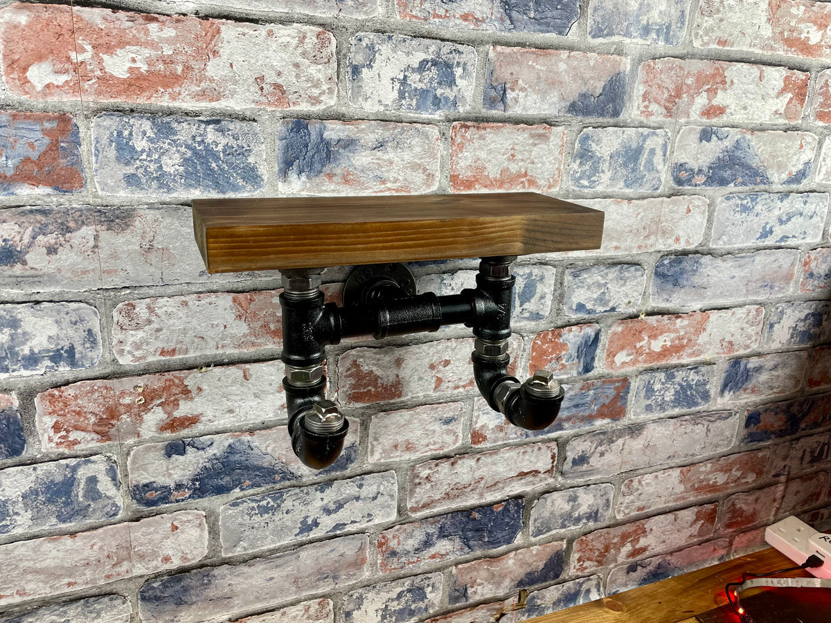 Industrial Style Metal Pipework Coat Hooks Set With Shelf

Chunky and super sturdy, these metal coat hook sets come fully built and ready to attach to your wall. Perfect from coats, scarves, hats, keys and more.