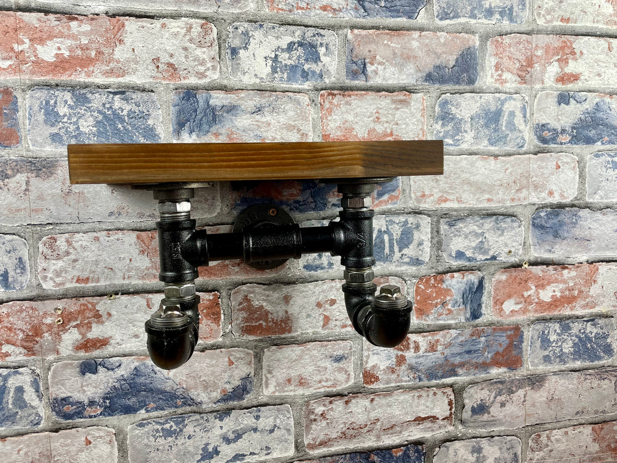 Industrial Style Metal Pipework Coat Hooks Set With Shelf

Chunky and super sturdy, these metal coat hook sets come fully built and ready to attach to your wall. Perfect from coats, scarves, hats, keys and more.