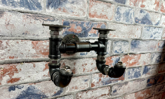 Industrial Style Metal Pipework Coat Hooks Set

Chunky and super sturdy, these metal coat hook sets come fully built and ready to attach to your wall. Perfect from coats, scarves, hats, keys and more.