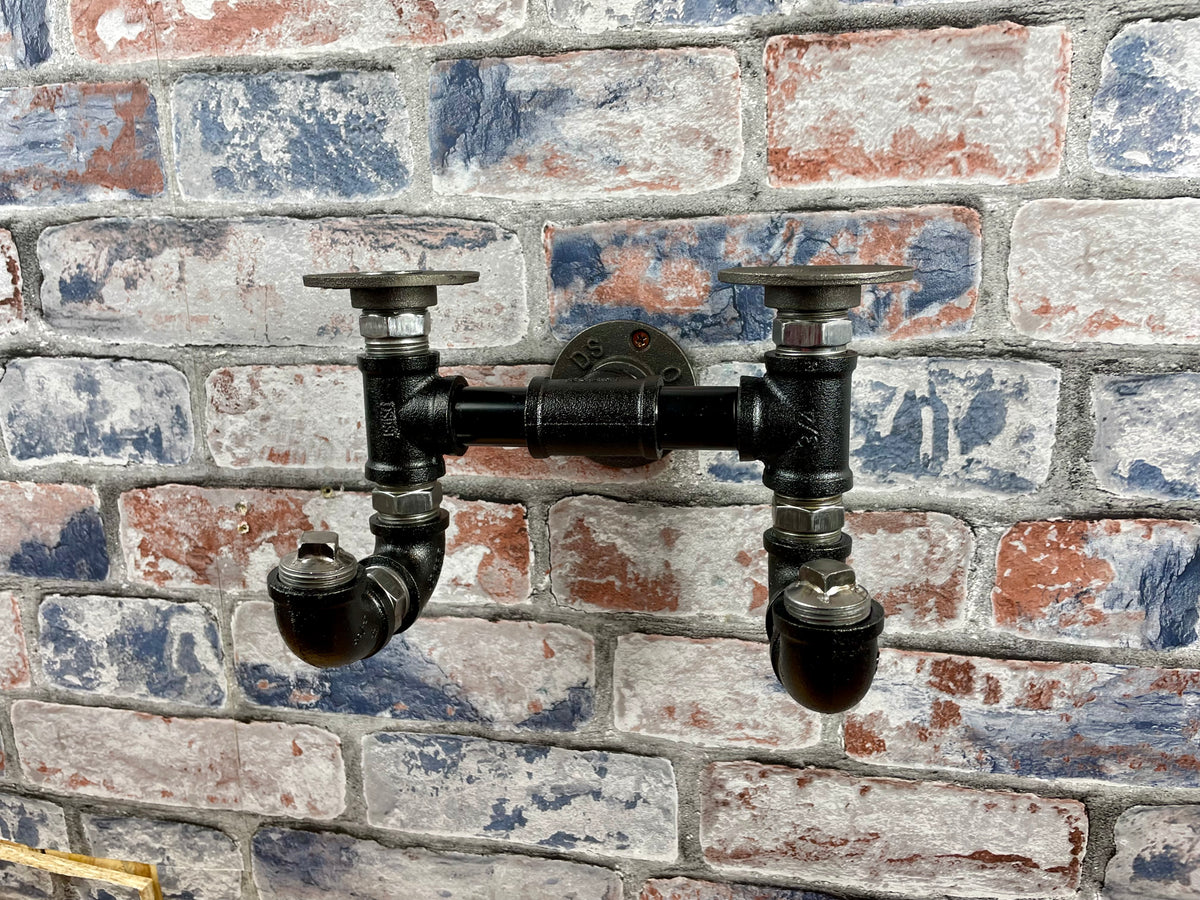 Industrial Style Metal Pipework Coat Hooks Set

Chunky and super sturdy, these metal coat hook sets come fully built and ready to attach to your wall. Perfect from coats, scarves, hats, keys and more.