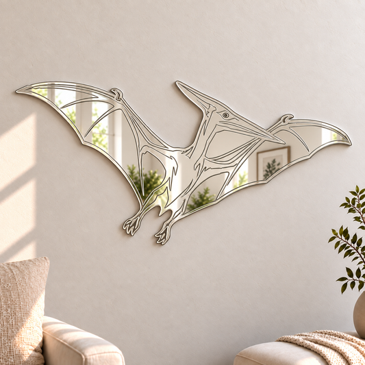 Pterodactyl Mirror

This fun and unique Pterodactyl mirror makes a great addition to any children's bedroom, playroom or play area.